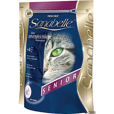 Croquettes pour chat Sanabelle Senior- 2 x 10 kg