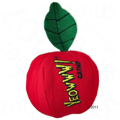Katzenspielzeug Yeowww Freche Catnip-Fruechtchen Apfel - ca. 9 cm