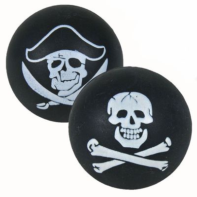 Hundespielzeug Piratenball Blackbeard - ø 6 cm (1 Stueck)