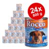 Lot �conomique Rocco Tour du monde, Gr�ce, 24 x 800 g - viande de ch�vre aux pommes de terre & courgettes