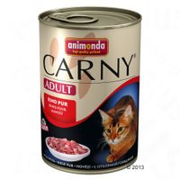 Animonda Carny Adult Kattenvoer 6 x 400 g - - kalkoen & garnalen