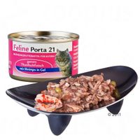 Feline Porta 21 Katzenfutter 6 x 156 g Thunfisch mit Rind