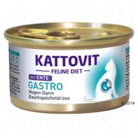 Kattovit Gastro nat Kattenvoer 12 x 85 g - - kalkoen