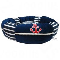 Bed Lifesaver marineblauw L 65 x B 65 x H 14 cm