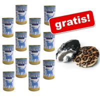  12 x 400 g Rocco Sensible + pluche Dotti GRATIS! - - Kalkoen & aardappel 