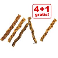 4 + 1 gratis! 5x CANIBIT Wildtierzopf vom afrikanischen Wild - - 5 St�ck � 20 cm