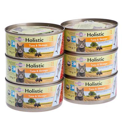 Boîtes pour chat Porta 21 Holistic 6 x 156 g- b