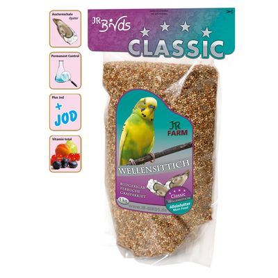 Nourriture JR Birds Classic pour perruches- 4 kg
