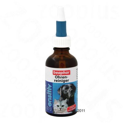 Nettoyant auriculaire pour chien et chat Beaphar Sensitive- 50 ml