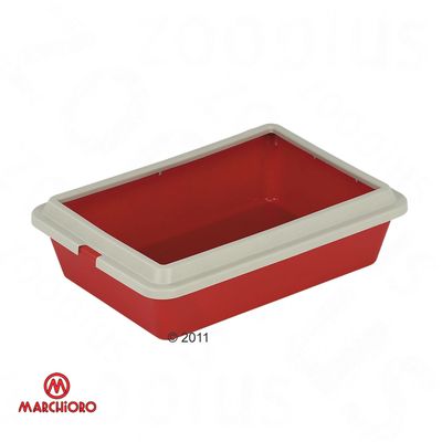 Schalentoilette Coba C - L 42 x B 30 x H 12 cm blau