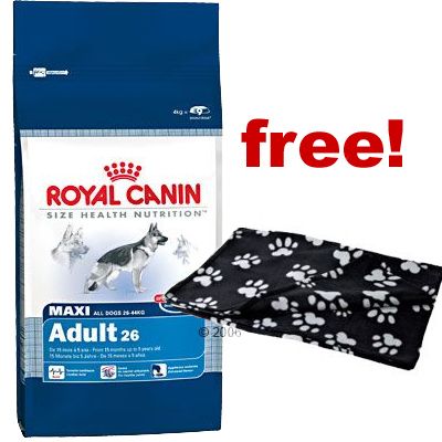 Large Bags Royal Canin Size + Free Fleecy Blanket! - Energy 4300 (15 kg)