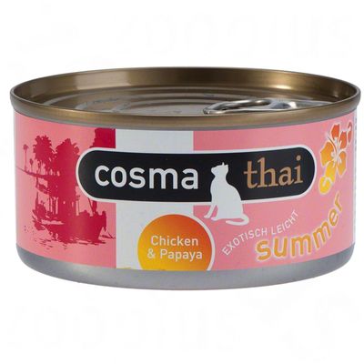 Cosma Thai Summer 6 x 170 g - - Kip met mango