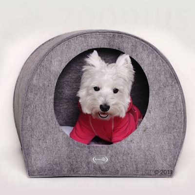 Niche pour chien Filzi- L 43 x l 41 x H 45 cm