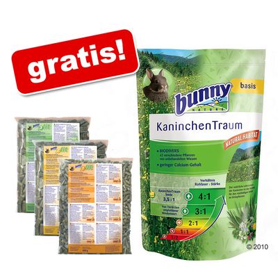 Bunny 1-2-3-Fit Umstellpack Kaninchentraum - 4teilig