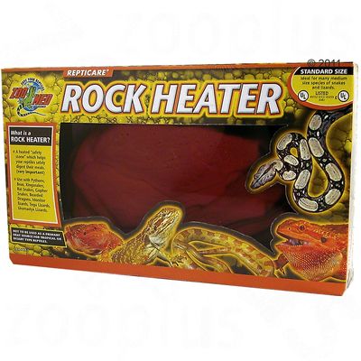 Rocher chauffant Repticare Rock Heater de Zoo Med- L 40 x l 18 x H 5 cm