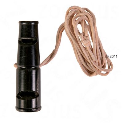 Sifflet pour chien en corne de buffle- 1 sifflet