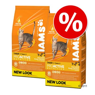 Sparpaket: Gro&szlig;gebinde Iams Trockenfutter - - Kitten & Junior mit viel Huhn (2 x 10 kg) Preisvergleich