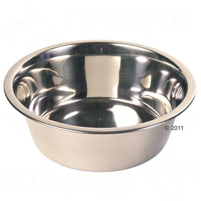 Edelstahlnapf fuer Napfstaender - 1,8 l / Ø 20 cm
