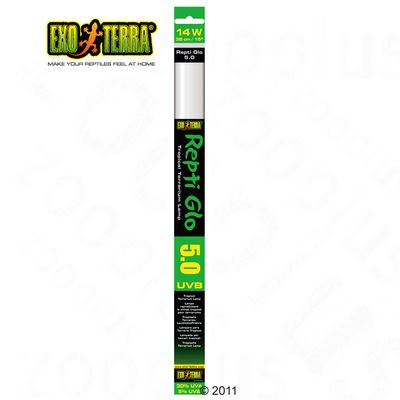 Tube fluorescent Repti-Glo 5.0 Hagen Exo Terra- 20 Watt