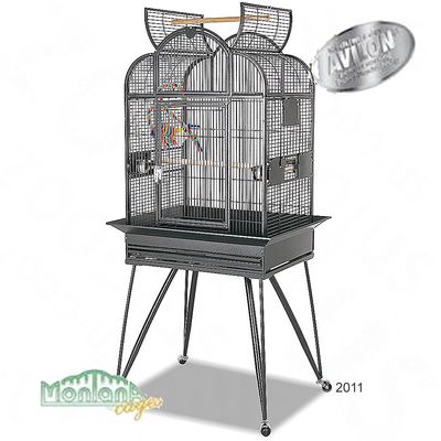 Vogelkaefig Montana Brazil - antik L 56 x B 43 x H 161 cm (2 Pakete*)
