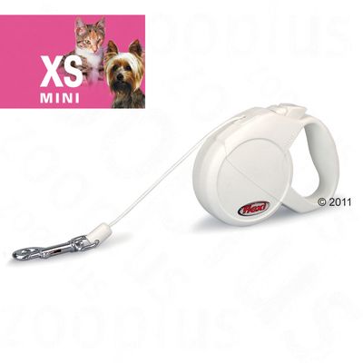 Hundeleine Flexi Classic Basic Mini - 3 m - pink