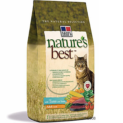 Croquettes Hill´s Nature´s Best Feline Adult, thon- 3 x 2 kg