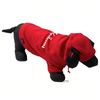 Sweat shirt avec capuche pour chien Rodney Hoody rouge - taille M : longueur du dos 24 cm