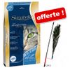 Croquettes Sanabelle 2 kg + Canne � p�che avec plume de paon - Dental