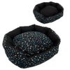 Panier pour chien et chat Flocons de neige - L 55 x l 40 x H 17 cm