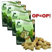  3 + 1 gratis! 180 g Healthy Hounds Tasty Treats - - Rund & groenten 