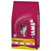 Iams Cat Senior & Mature Rijk aan Kip Kattenvoer - - 10 kg