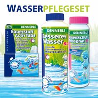 Dennerle Wasserpflegeset - - Komplettset: Besseres Wasser, Sauerstoff Tabs, Phosphat-Ex