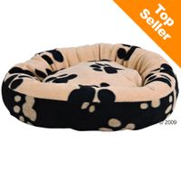 Trixie kattenmand Sammy, zwart/beige - - Ø 70 cm