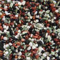 Natuurgrind pure natuurlijke kleuren gemixed 3 x 5 kg