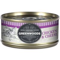 Greenwoods Adult Kipfilet met Kaas Kattenvoer - - 6 x 70 g