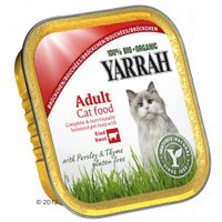 Yarrah Bio brokjes in saus Kattenvoer 6 x 100 g - - Vis met Spirulina