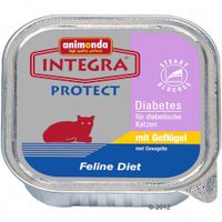 Integra Protect Diabetes Kattenvoer 6 x 100 g - - Diabetes