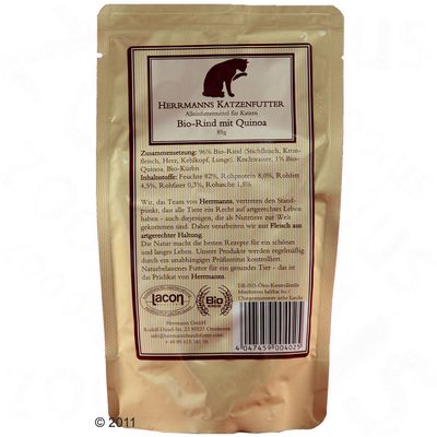 Herrmanns Bio-Menue 6 x 85 g - Huhn mit Kamut & Karotten