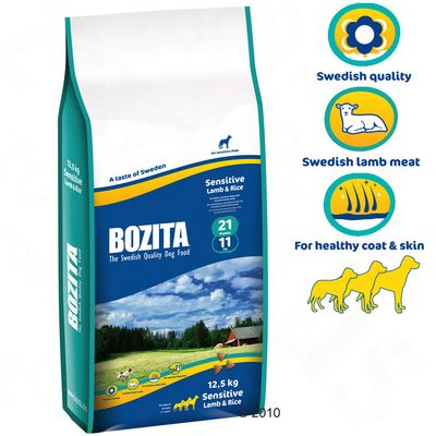 Bozita Sensitive Lamm & Reis 21/11 - 12,5 kg