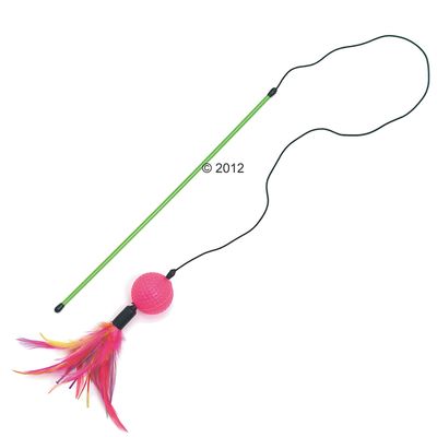 Federangel mit Ball - 3 Stueck