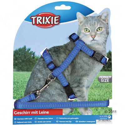 Trixie Katzengeschirr gemustert - Verschiedene Farben