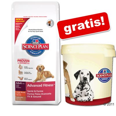 Gro&szlig;gebinde Hills + Futtertonne gratis! - - Mature Adult Senior Huhn (12 kg) Preisvergleich