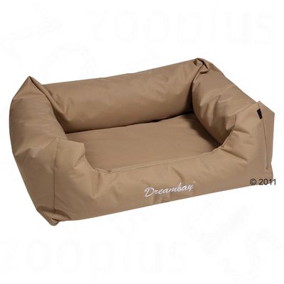 Panier pour chien Dreambay, sable- L 120 x l 95 x H 28 cm