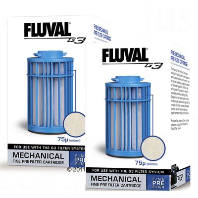 Doppelpack Fluval G Feiner Vorfiltereinsatz fuer Fluval G 3 - 2 Stueck