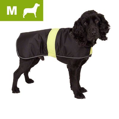 Hundemantel Eisbaer schwarz, Groesse 40 - 40 cm Rueckenlaenge