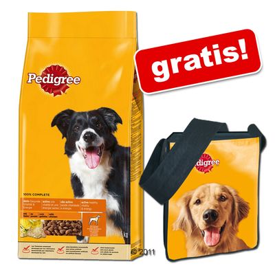 Grossgebinde Pedigree + original Pedigree Tasche gratis! - Aktiv Huhn (15 kg)