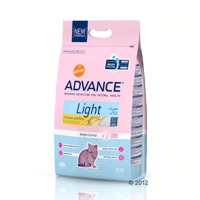 Croquettes pour chat Advance Light- 3 kg