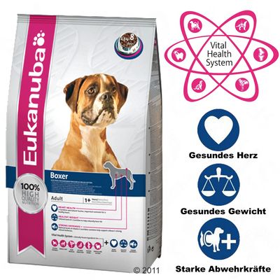 Eukanuba Breed Boxer Hundefutter – Sparpaket 2 x 12 kg