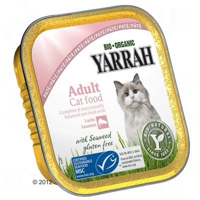 Yarrah Bio Wellness P&acirc;t&eacute; 6 x 100 g - - Rind mit Zichorie im Preisvergleich 