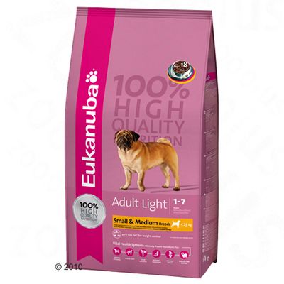 Eukanuba Adult Light Hundefutter - Sparpaket 2 x 15 kg